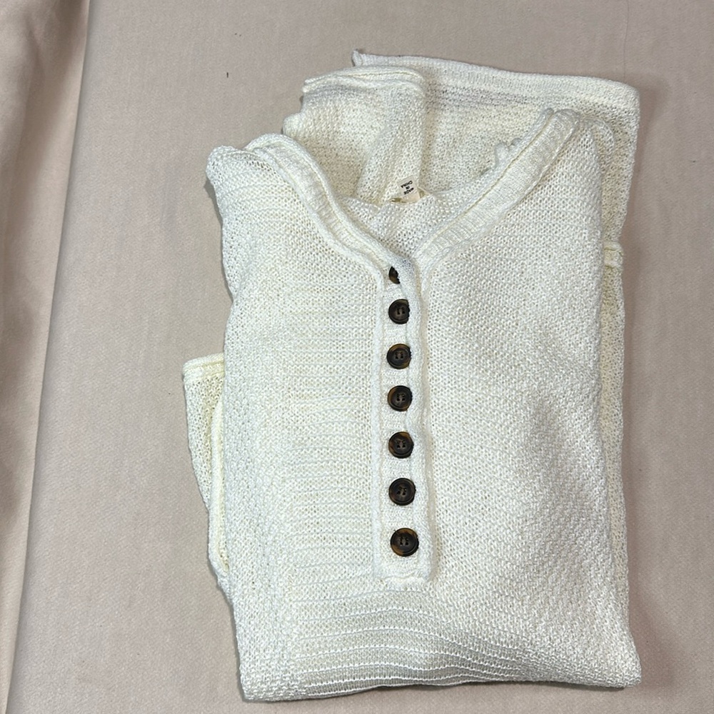 POL Cream Sweater NWT